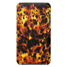 Glamorous Faux Tortoise Shell iPodCase Barely There iPod Cases