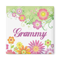 Glamorous flowers Grammy magnets