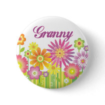 Glamorous flowers Granny buttons