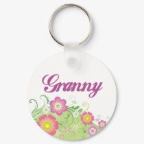 Glamorous flowers Granny keychains