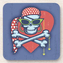 Glamorous Pirate 513 Coaster