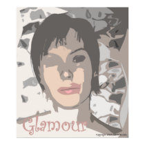 Glamour (A) Print by debwire Glamour (A) Print