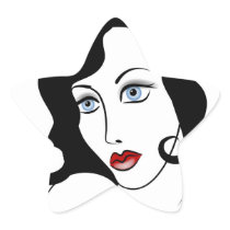 Glamour Chick Star Stickers
