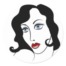 Glamour Chick Stickers