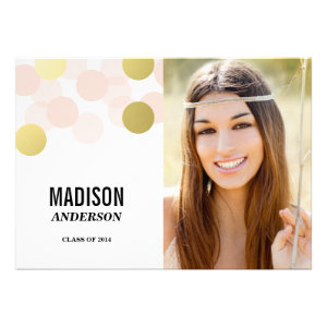 Glamour Faux Foil | Graduation Party Invitation