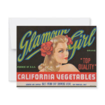 Glamour Girl invitations by JustProducts Glamour Girl invitations