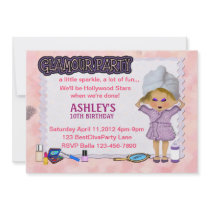 Glamour Party Personalized Announcements