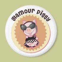 Glamour_Piggy magnets