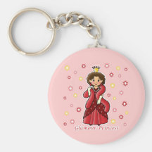 Glamour Princess Keychains
