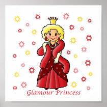 Glamour Princess Print