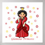 Glamour Princess Poster