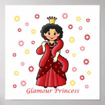 Glamour Princess Poster