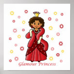 Glamour Princess Poster