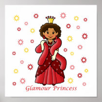 Glamour Princess Poster