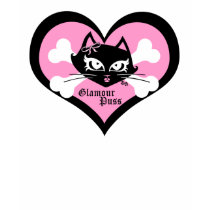 Glamour Puss! Babydoll T t-shirts
