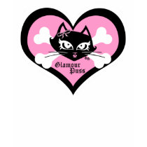 Glamour Puss Black BBDoll T t-shirts
