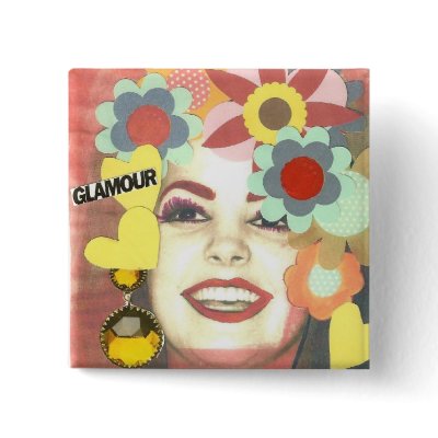 GLAMOUR VINTAGE FLOWER GIRL PINS by vougue