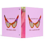 GLAMOUR - your deserve the best . Vinyl Binder