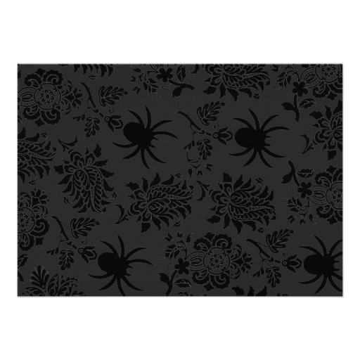 Glamourous Skeletons Wedding Invitation
