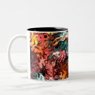 Glance Inside Inside Glances: Modern Art Coffee Mugs