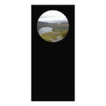 Glanmore Lake from Healy Pass Ireland. Round. Rack Cards