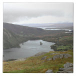 Glanmore Lake from Healy Pass Ireland. Ceramic Tiles