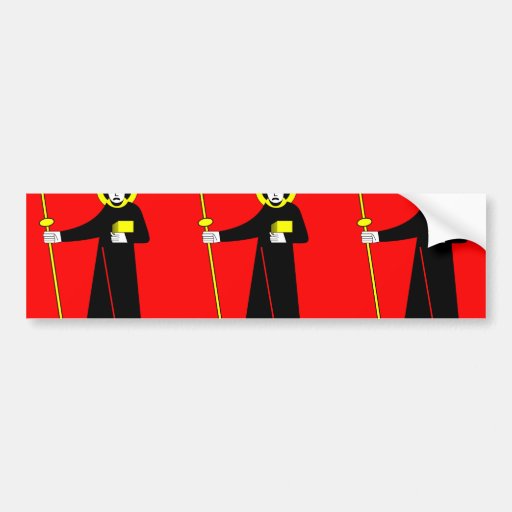 Glarus, Switzerland flag Bumper Sticker