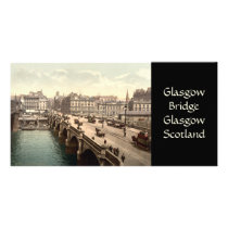 Glasgow Bridge, Glasgow, Scotland Photo Card Template