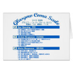 Glasgow Coma Scale Card
