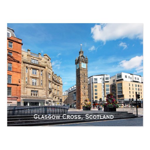 Glasgow Cross, Scotland Postcard Zazzle