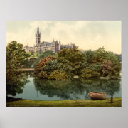 Glasgow University Print print