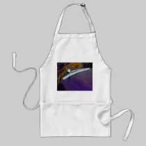 Glass and Chrome Apron