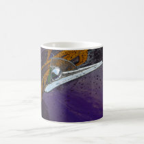 Glass and Chrome Mug