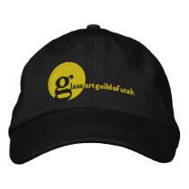 Glass Art Guild of Utah Embroidered Cap embroidered hats