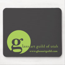 Glass Art Guild of Utah Mouse Pad mousepads