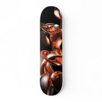 Glass Asteroids Custom Skateboard