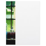Glass Bottles on Windowsill Customized Letterhead