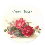 Glass Bowl Roses - Customize stickers