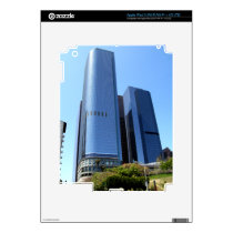 Glass Buildings On A Hill