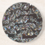 Glass Crystals Reflections Coasters
