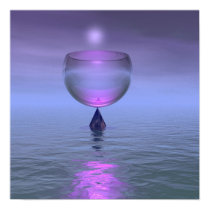 Glass cup posters by 2wheeldigitalworks Glass cup posters