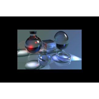 Glass Deco Objects print