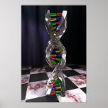 Glass DNA posters