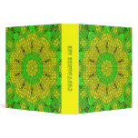 Glass Effect Mosaic Green/Yellow Binders