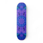 Glass Effect Mosaic Purple/Blue Skate Decks