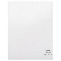 Glass Fears Me, Bass rules! black text Personalized Letterhead