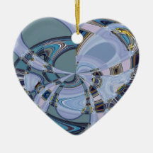 GLASS FLOWERS CHRISTMAS ORNAMENT
