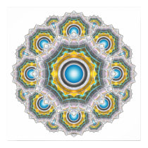 Glass Fractal posters