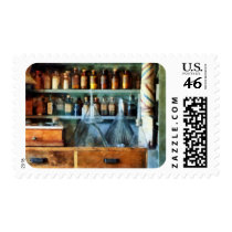 Glass Funnels and Barber Pole Postage