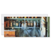 Glass Funnels and Barber Pole Full Color Rack Card